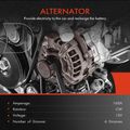 Key specs of alternator for 2007 Jeep Commander 4.7L V8