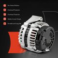 Alternator 160A 12V CW 6-Groove Clutch Pulley for Dodge Journey 2009-2020 2.4L