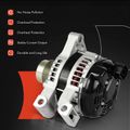 Alternator 150A 12V CW 6-Groove Decoupler Pulley for Cadillac SRX 2010-2011 Saab 9-5 9-4X V6 2.8L