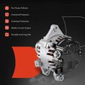 Alternator 115A 12V CW 6-Groove Decoupler Pulley for 2014 Toyota Corolla 1.8L l4