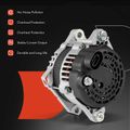 Alternator 130A 12V CW 6-Groove Decoupler Pulley for Kia Sorento 2012-2013 2.4L