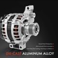 A-Premium alternator for 2016 Land Rover Range Rover Evoque 2.0L l4 uses premium materials