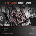 Key specs of alternator for 2001 Jaguar S-Type