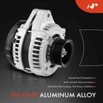 Alternator for Honda Odyssey 2002-2004 Pilot Acura MDX 130A/12V 6-Groove CW