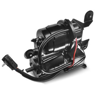 Air Suspension Compressor with Bracket for Buick Lucerne 06-11 Cadillac DTS