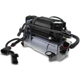 Air Suspension Compressor with Bracket for Audi A8 Quattro 03-10 S8 4.2L