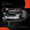 Air Suspension Compressor with Bracket for 2008 Audi A6