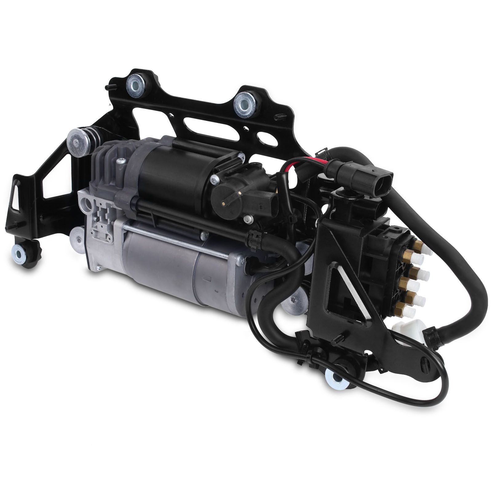 Air Suspension Compressor with Bracket for 2014 Audi A8 Quattro