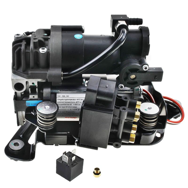 Air Suspension Compressor with Bracket for 2020 BMW 750Li xDrive