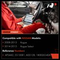 Accelerator Pedal Position Sensor for Nissan Rogue 08-13 Rogue Select 14-15