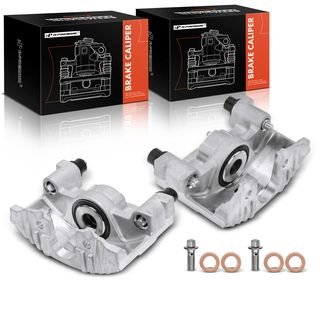 2 Pcs Front Driver & Passenger Brake Caliper for Pontiac Fiero 1984-1987