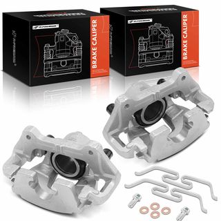 2 Pcs Front Brake Caliper with Bracket for Land Rover Discovery Sport Range