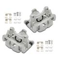 2 Pcs Rear Brake Caliper with Bracket for Honda CR-V 2017-2022