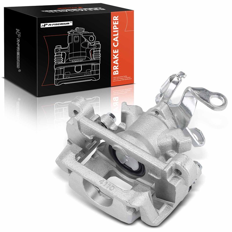 Rear Passenger Brake Caliper with Bracket for Mitsubishi Outlander Sport 13-18