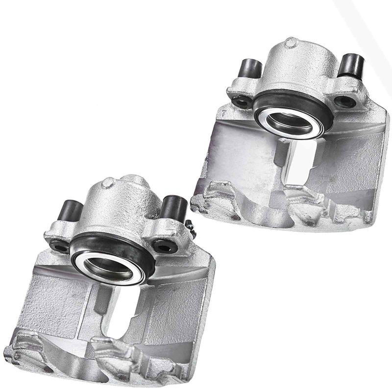 Pair Front Disc Brake Calipers w/ Bracket for 2002 2003 2004 Honda CR-V