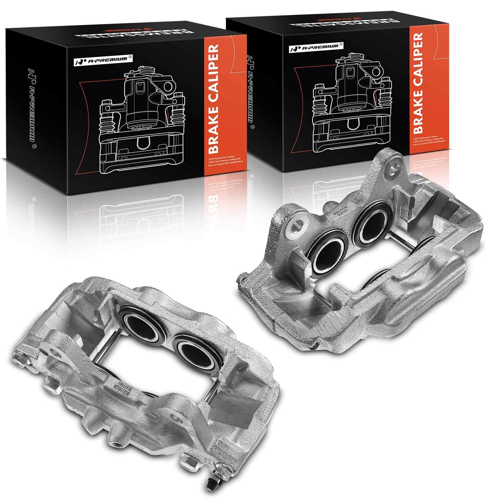 2 Pcs Front Brake Caliper for Toyota 4Runner 20032009 Lexus GX470 17in