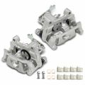 2 Pcs Rear Brake Caliper with Bracket for Volkswagen Golf Jetta Beetle Audi