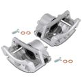 2 Pcs Front Disc Brake Caliper with bracket for Chrysler Voyager Dodge Caravan