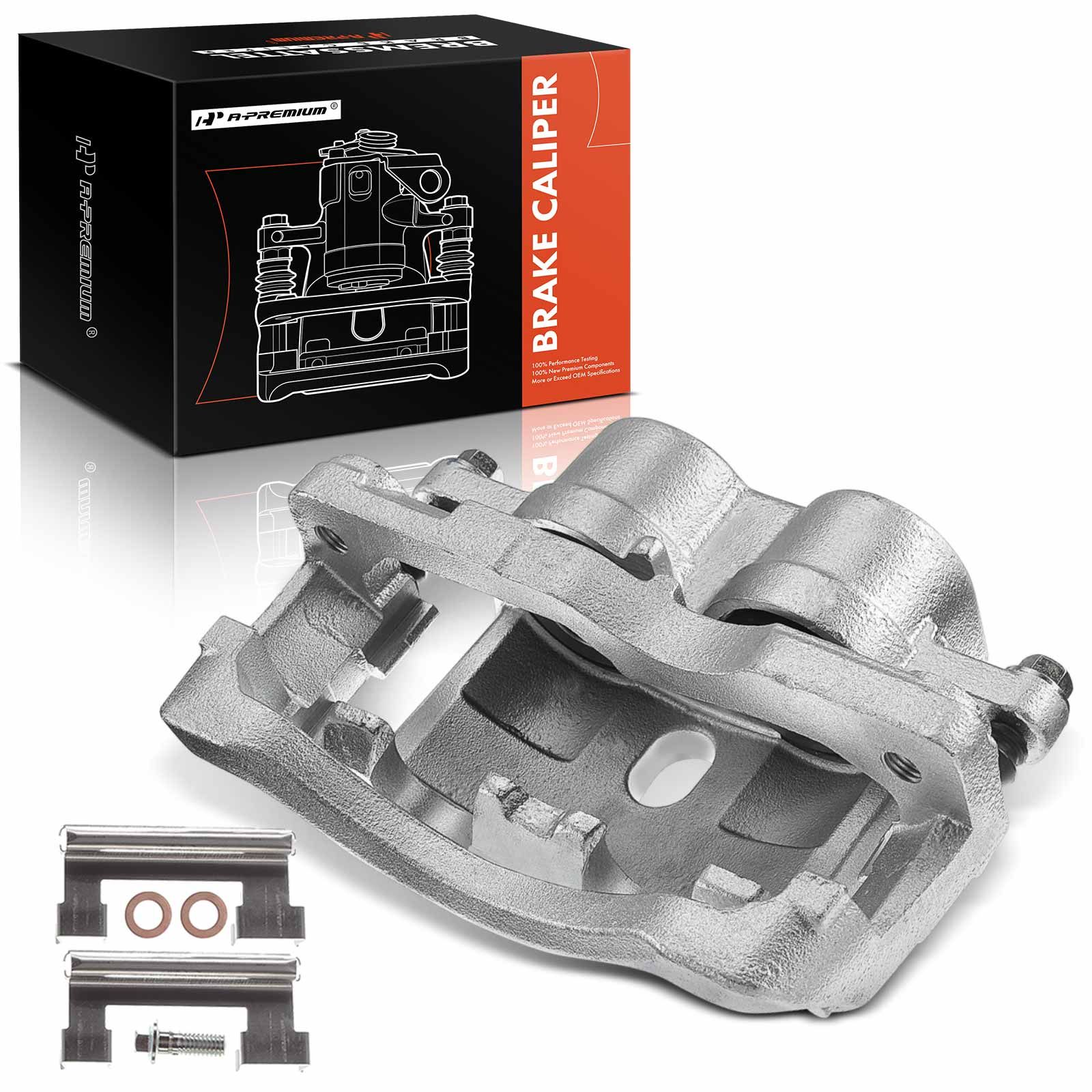 Front Driver Brake Caliper with Bracket for 2011 GMC Yukon XL 2500