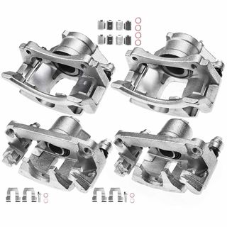 4 Pcs Front & Rear Disc Brake Calipers for Buick Rendezvous Pontiac Aztek