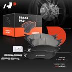 6 Pcs Rear Disc Brake Calipers & Ceramic Pads for Dodge Ram 1500 2500 3500 03-08