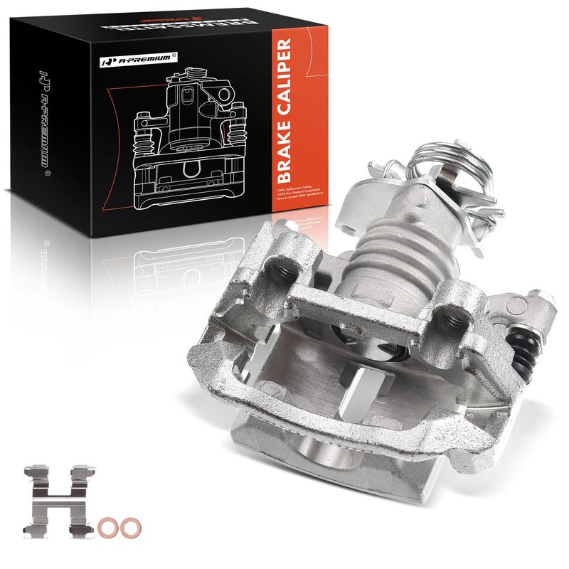 Rear Passenger Brake Caliper with Bracket for 2011 Chevrolet Malibu