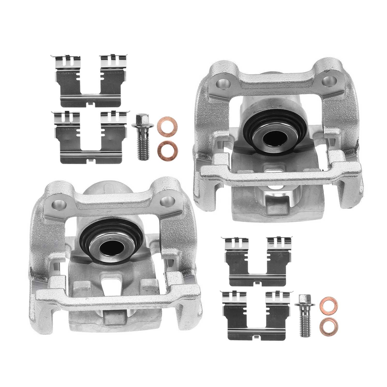 Set Of 2 Rear Brake Caliper Assembly Compatible With Chrysler Town & Country Dodge Grand Caravan Volkswagen Routan