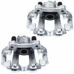 2 Pcs Rear Brake Caliper with Bracket for Dodge Durango Jeep Grand Cherokee
