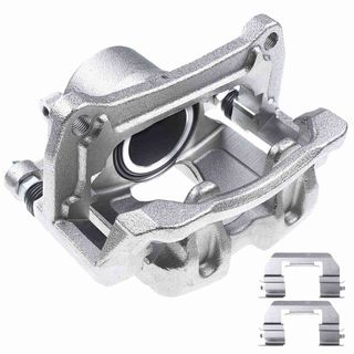 Front Driver Brake Caliper with Bracket for Jeep Renegade 15-18 Fiat 500X 16-18