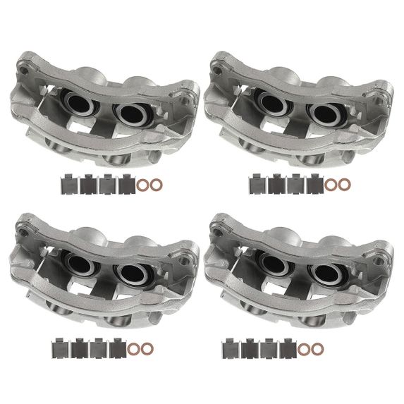 4 Pcs Front & Rear Disc Brake Calipers for Dodge Ram 4500 5500 2008-2018