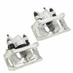 2 Pcs Rear Brake Caliper with Bracket for Dodge Durango 2004-2009 Ram 1500 2011-2018