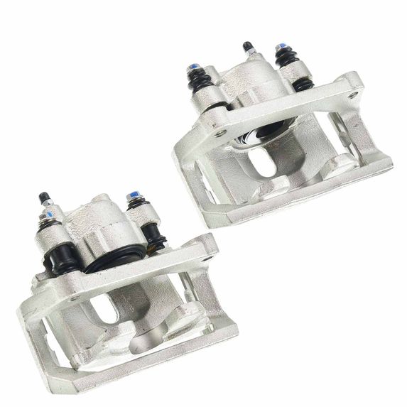 2 Pcs Rear Brake Caliper with Bracket for Dodge Durango 2004-2009 Ram 1500 2011-2018