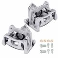 2 Pcs Rear Brake Caliper with Bracket for Mazda 3 3 Sport 2017-2018