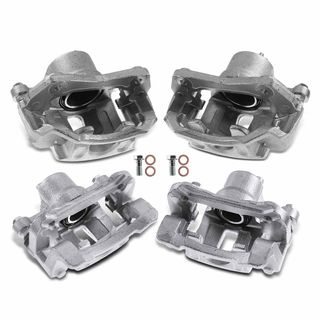 4 Pcs Front & Rear Disc Brake Calipers for Hyundai Tucson Kia Sportage FWD