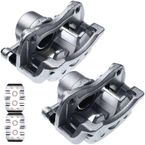 2 Pcs Front Brake Caliper with Bracket for Elantra Coupe 2013-2014