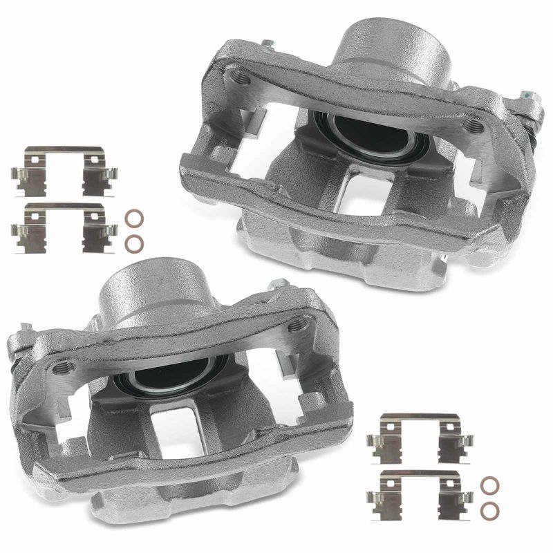 2 Pcs Front Brake Caliper with Bracket for Acura RDX 2013-2015