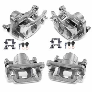 4 Pcs Front & Rear Disc Brake Calipers for Nissan Altima 2013-2018 Sedan