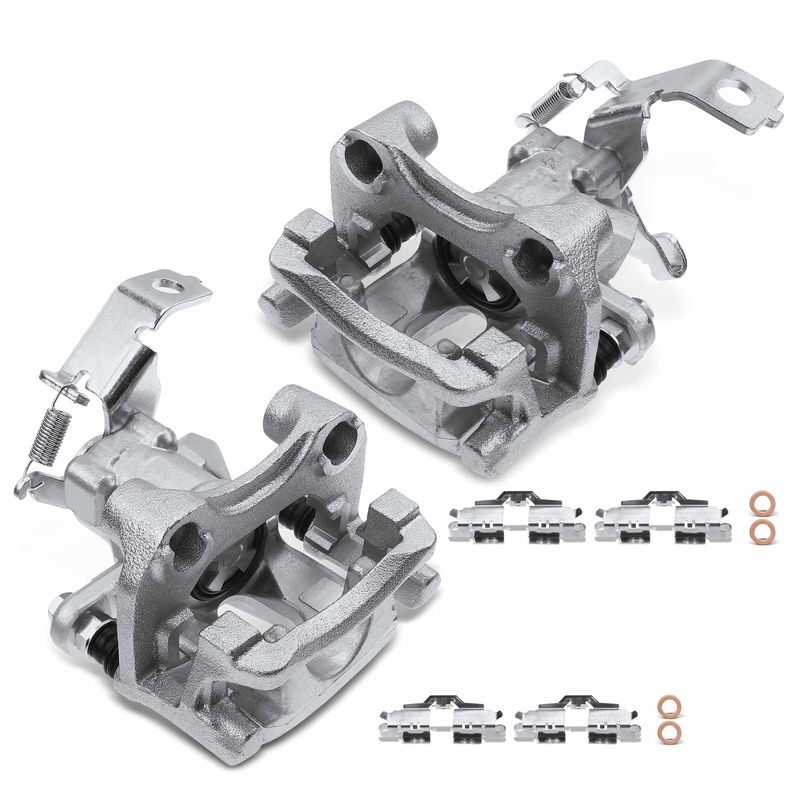 2 Pcs Rear Disc Brake Calipers for Toyota Prius 20162022 Prius Prime