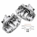2 Pcs Front Disc Brake Calipers for Audi 100 1992-1994 S6 A6 100 Quattro