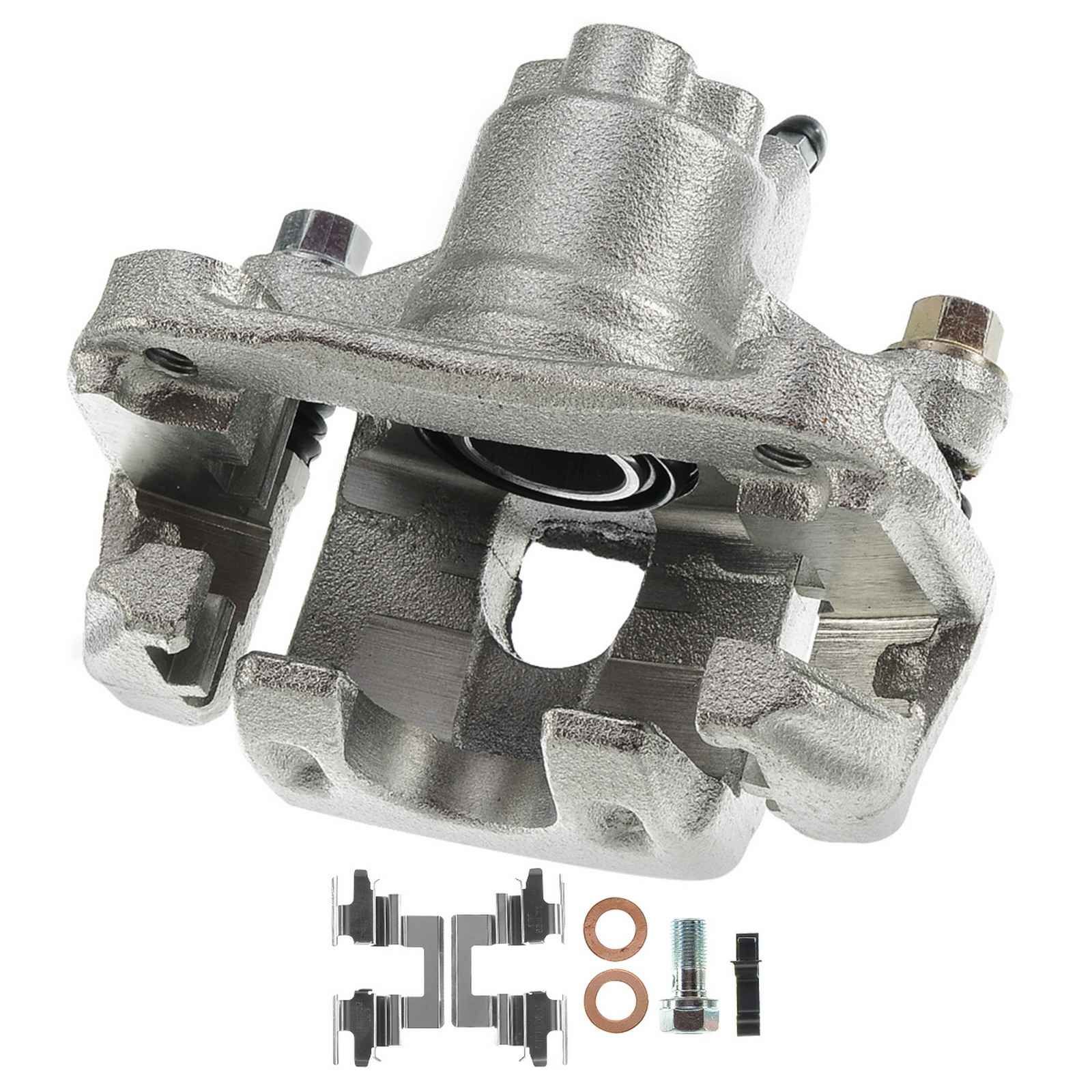 PowerStop Rear Red Calipers | 2005–2007 Toyota Avalon (S2696) main image 1