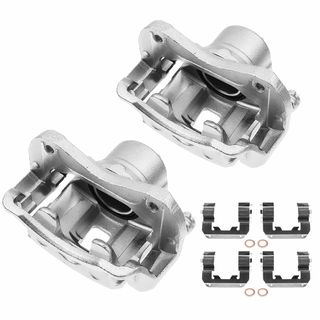 2 Pcs Front Disc Brake Calipers for Hyundai Sonata 06-10 Azera Kia Amanti