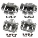 4 Pcs Front & Rear Disc Brake Calipers with Bracket for Acura TL 2009-2014