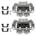 4 Pcs Front & Rear Disc Brake Calipers with Bracket for Acura TL 2009-2014