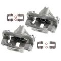 4 Pcs Front & Rear Disc Brake Calipers for Dodge Attitude 06-11 Hyundai Accent Rio