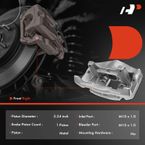 Front Passenger Brake Caliper with Bracket for Audi TT Quattro RS Quattro 12-13