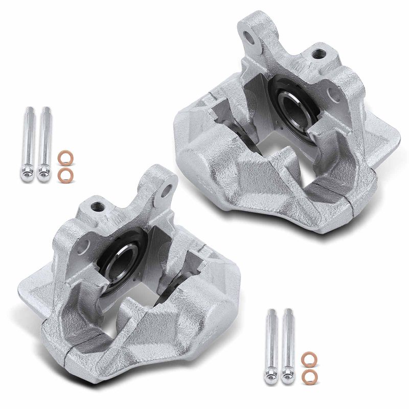 2 Pcs Rear Disc Brake Calipers for 1990 Volvo 240