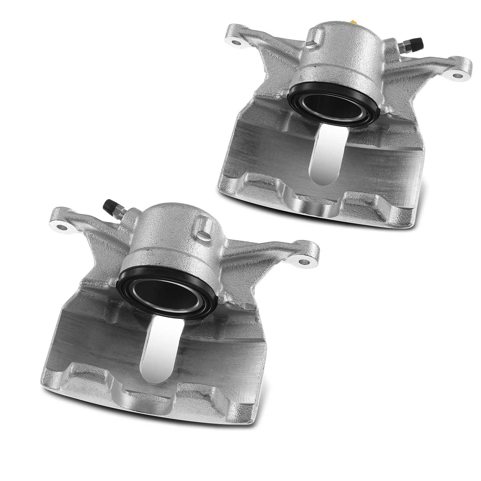2 Pcs Front Disc Brake Calipers without Bracket
