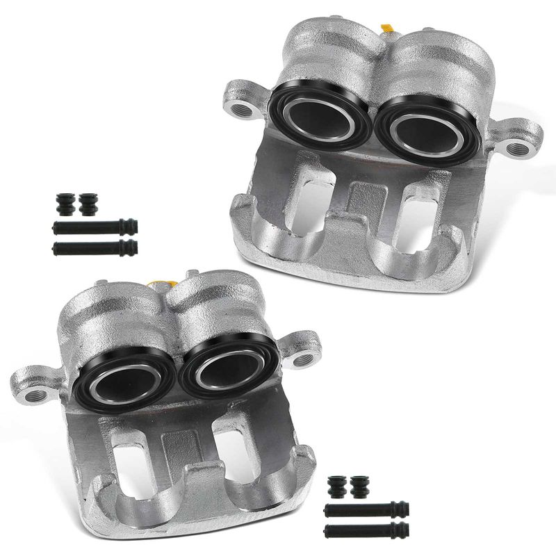 PowerStop Front Autospecialty Brake Kit with Calipers | 2001–2006 Mitsubishi Montero (KCOE148)