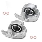 2 Pcs Front Disc Brake Calipers without Bracket for Dodge W200 W250 W300 W350