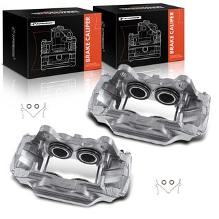 2 Pcs Front Brake Caliper for Hummer H3 2006-2010 H3T